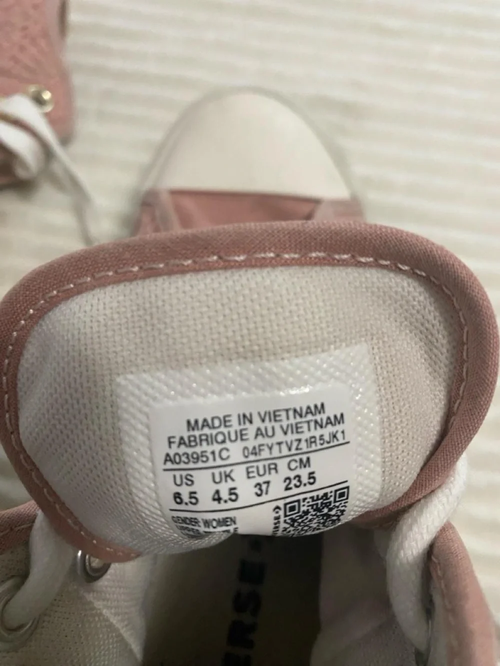 Converse Kids Pink Lace High-Top Platform Sneakers